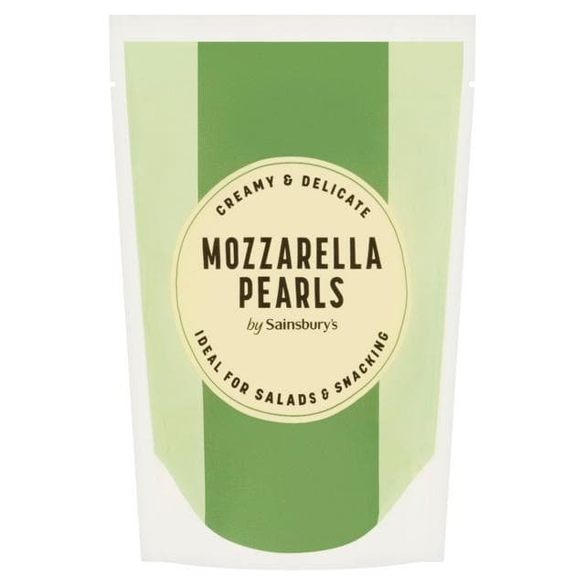 Sainsbury's Mozzarella Cheese Pearls 125g - gallery image 1