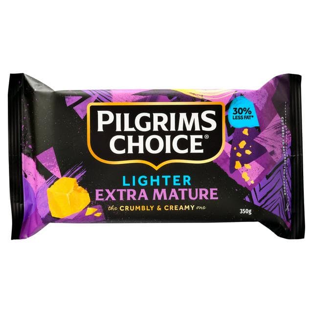 Pilgrims Choice Lighter Extra Mature Cheese 350g - gallery image 1