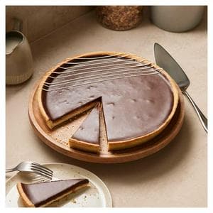 Sainsbury's 855g Party Size Chocolate & Salted Caramel Tart, Taste the Difference