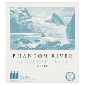Phantom River Sauvignon Blanc White Boxed Wine 225cl
