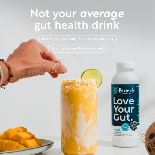 Biomel Natural Dairy Free Coconut Probiotic Drink 510ml - gallery image 2