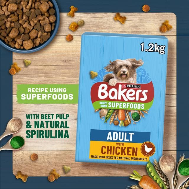 Bakers Dry Dog Food Beef and Veg 3kg - gallery image 5