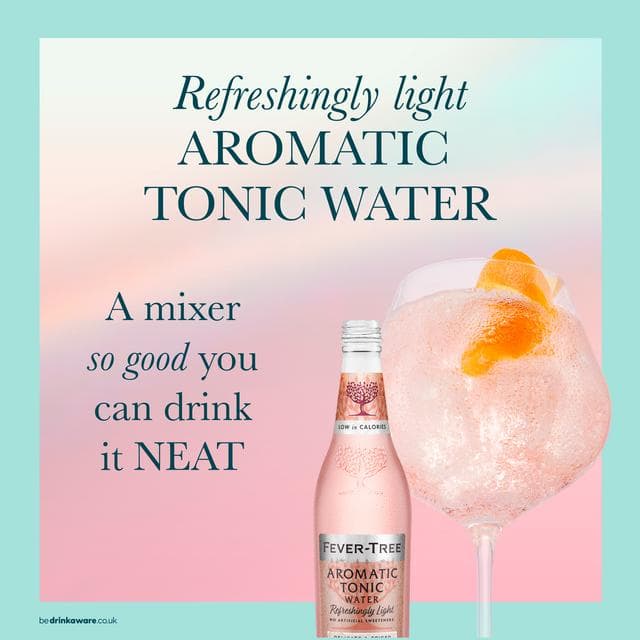 Fever-Tree Refreshingly Light Aromatic Tonic Water 500ml - gallery image 2