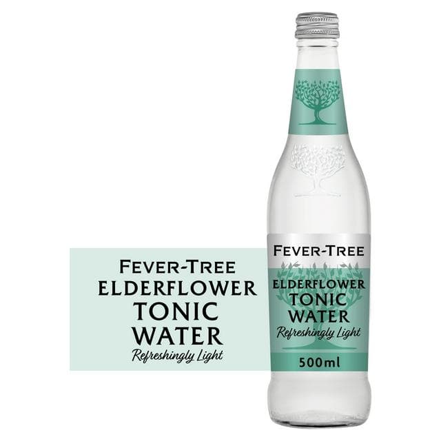 Fever-Tree Refreshingly Light Elderflower Tonic Water 500ml - gallery image 1