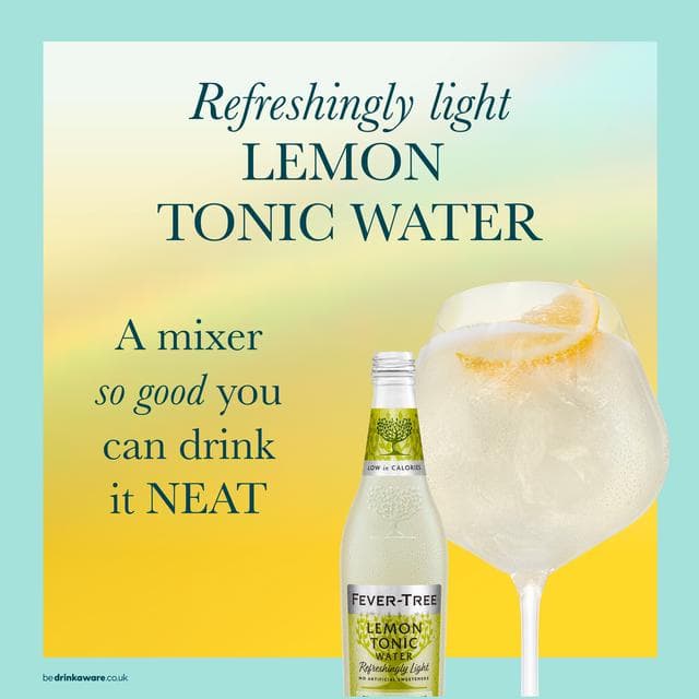Fever-Tree Refreshingly Light Lemon Tonic Water 500ml - gallery image 2