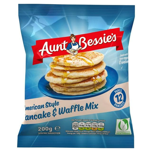 Aunt Bessie's 200g American Style Pancake & Waffle Mix - gallery image 1
