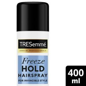 TRESemmé Freeze Hold Hairspray for 24H Frizz Control & Strong Lasting Hold 400ml