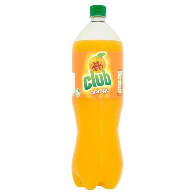 Club 1.75L Orange Soft Drink Bottle - gallery image 1