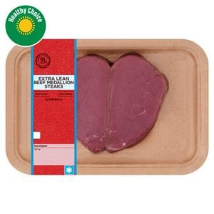 Sainsbury's Extra Lean Beef Medallion Steaks 340g
