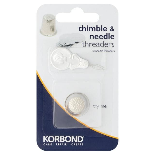 Korbond Care & Repair Thimble & Needle Threaders - gallery image 1