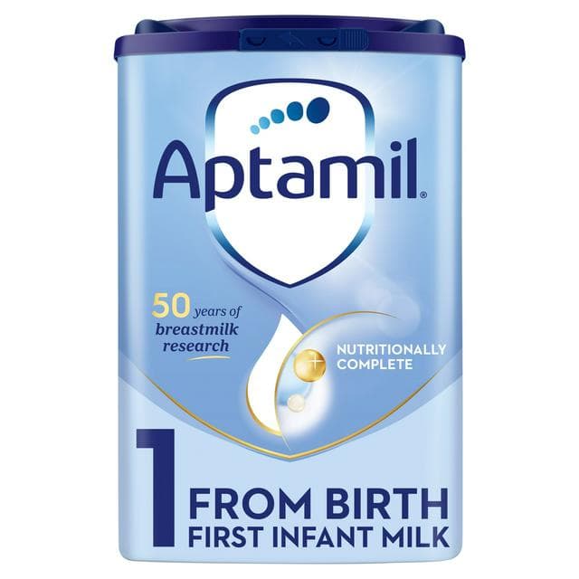 Aptamil 1 First Infant Baby Milk Formula Powder From Birth 800g - gallery image 1