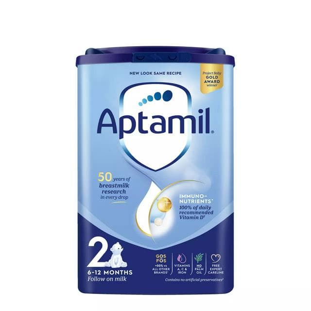 Aptamil 2 Follow On Baby Milk Formula Powder 6-12 Months 800g - gallery image 1