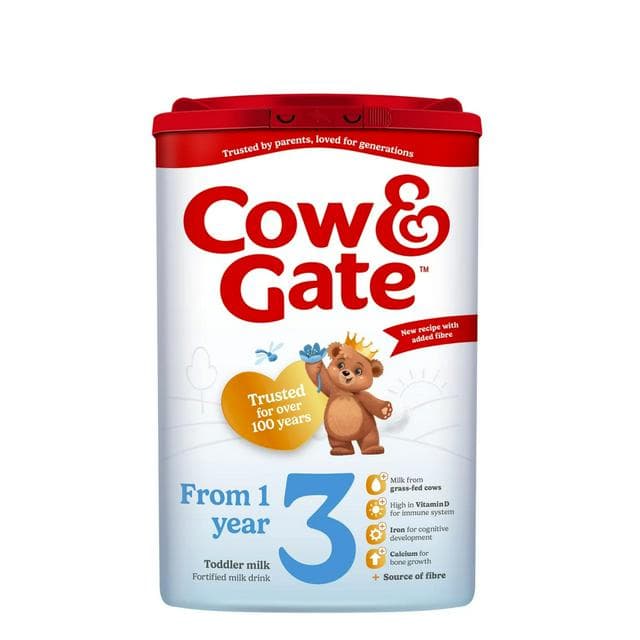 Cow & Gate 3 Toddler Milk Formula Powder 1+ Years 800g - gallery image 1