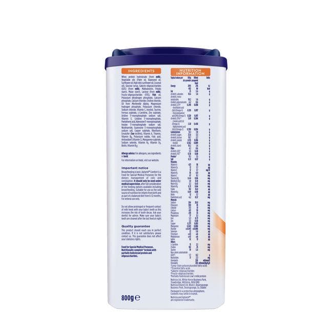 Aptamil Comfort Baby Milk Infant Formula From Birth 800g - gallery image 5
