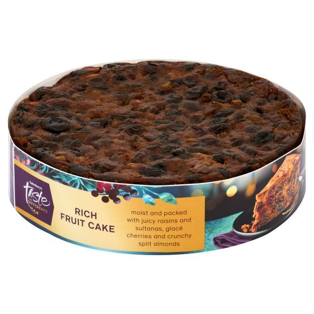 Sainsbury's 800g Rich Fruit Cake, Taste the Difference - gallery image 1