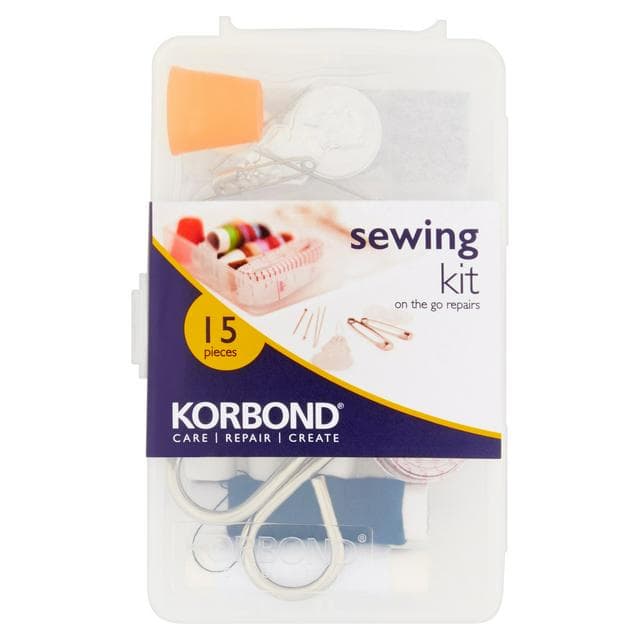 Korbond Care & Repair On the Go Repairs Sewing Kit 15 Pieces - gallery image 1
