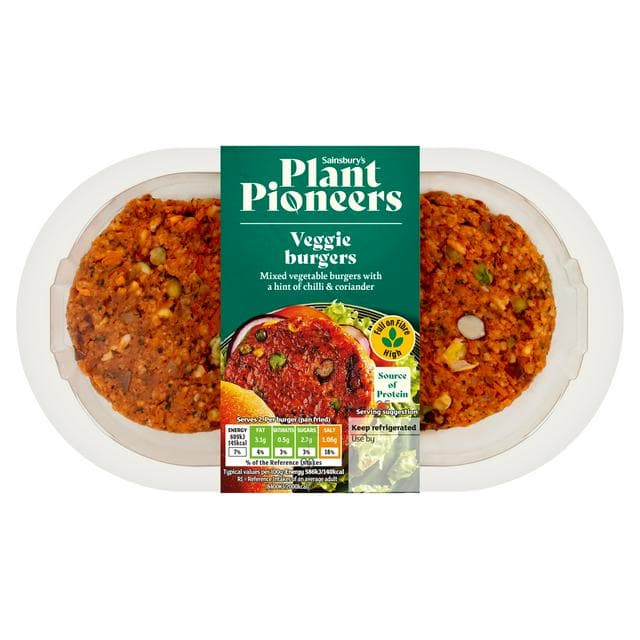 Plant Pioneers Veggie Burgers 225g - gallery image 1