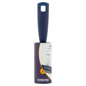 Korbond Care & Repair Lint Roller 35 Easy Peel Sheets 5m Adhesive