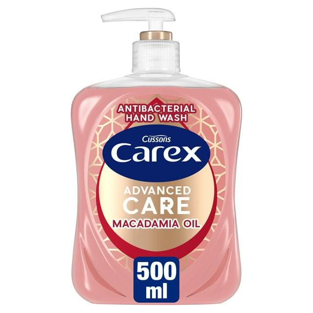 Carex 500ml Advanced Care Macadamia Oil Antibacterial Hand Wash - gallery image 1