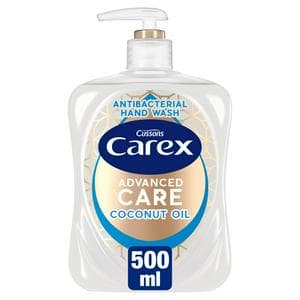 Carex 500ml Advanced Care Coconut Oil Antibacterial Hand Wash