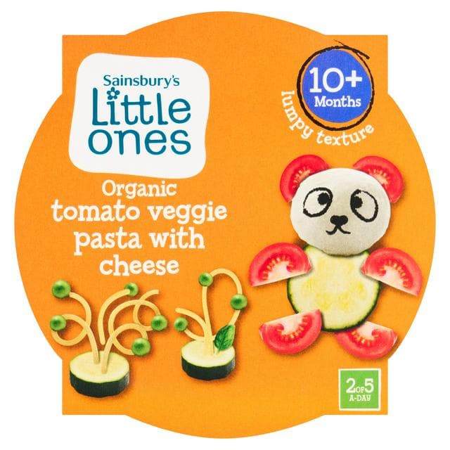 Sainsbury's Little Ones Organic Cheesy Tomato Veggie Pasta 10+ Months 190g - gallery image 1