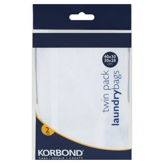 Korbond Laundry Bags Twin Pack 2 Sizes - gallery image 1