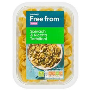 Sainsbury's Free From Spinach & Ricotta Tortelloni 250g