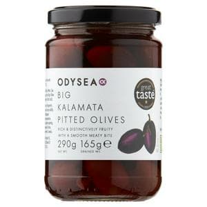 Odysea Greek Big Kalamata Pitted Olives 290g (165g*)