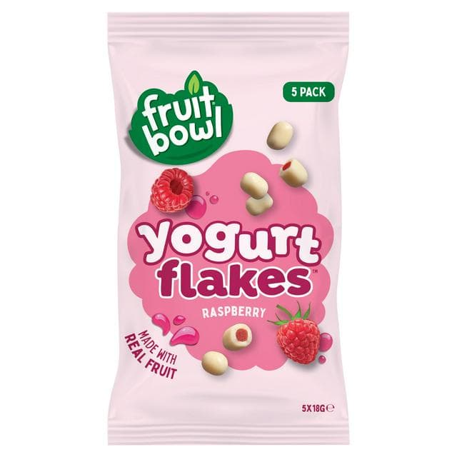 Fruit Bowl 90g Coated Raspberry Yoghurt - gallery image 1