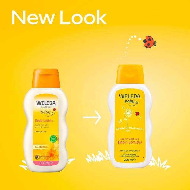 Weleda Baby Calendula Body Lotion 200ml - gallery image 2