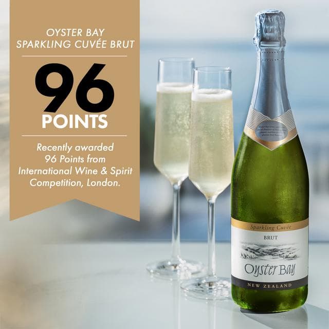 Oyster Bay Sparkling Cuvée Brut White Wine 75cl - gallery image 3