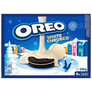 Oreo 246g White Chocolate Covered Sandwich Biscuits