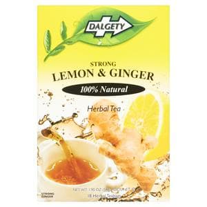 Dalgety Strong Lemon & Ginger Herbal Teabags x18 54g