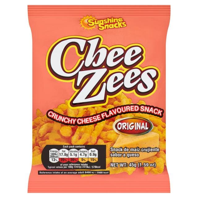 Cheezees Original 45g - gallery image 1