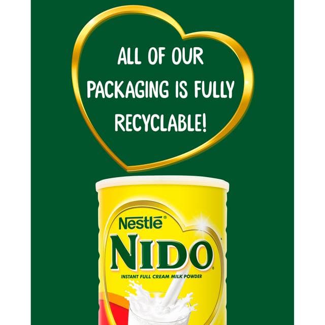 Nido Instant Full Cream Milk Powder Tin 400g - gallery image 4