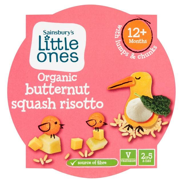 Sainsbury's Little Ones Butternut Squash Risotto 12+ Months 200g - gallery image 1