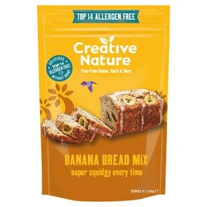 Creative Nature Whole Grain Banana Bread Mix 250g