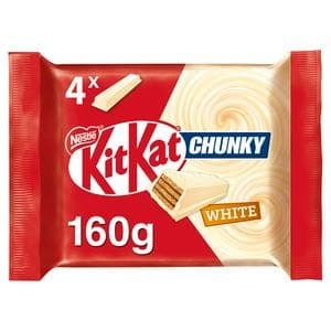 KitKat Chunky White Bar Multipack x4 40g