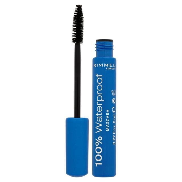 Rimmel 100% Waterproof Brown Black Mascara - gallery image 1