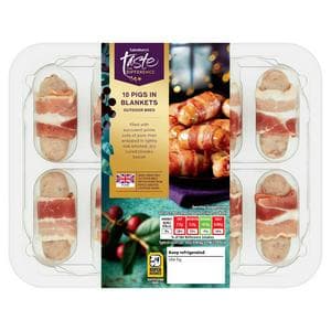 Sainsbury's 10 x Pigs in Blankets, Taste the Difference 210g
