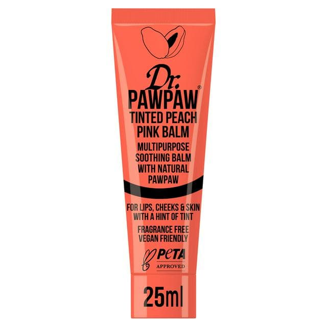 Dr. Pawpaw Tinted Peach Pink Balm 25ml - gallery image 1