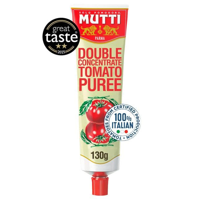 Mutti Double Concentrate Tomato Puree 130g - gallery image 1