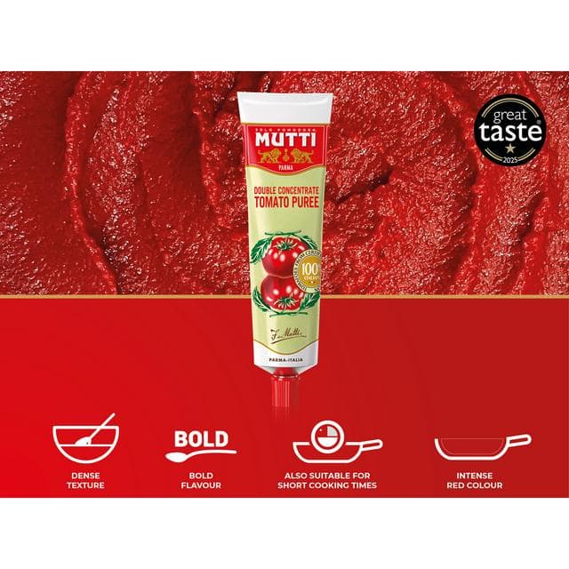 Mutti Double Concentrate Tomato Puree 130g - gallery image 2