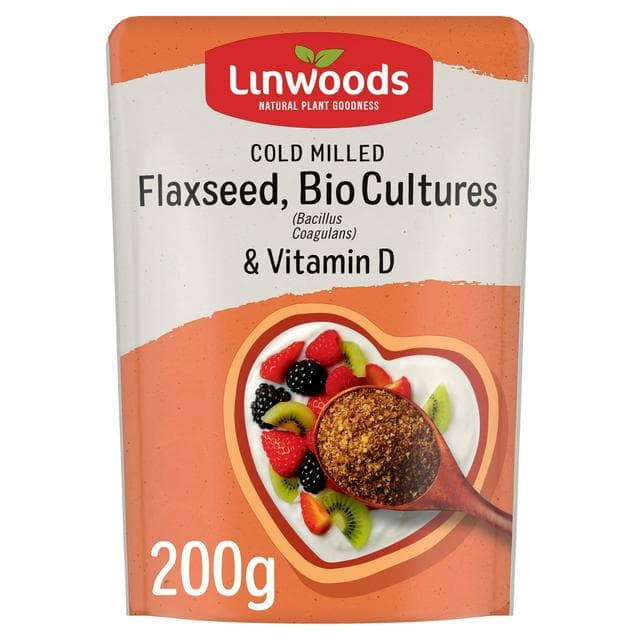 Linwoods Milled Flaxseed with Bio Cultures & Vitamin D 200g - gallery image 1
