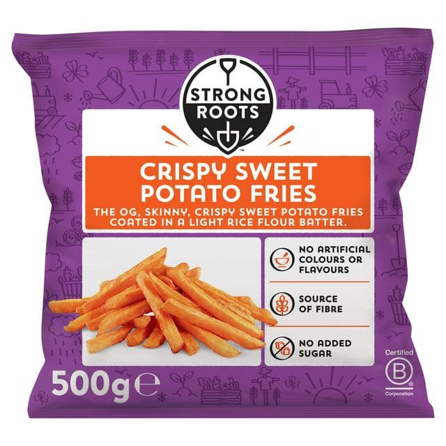 Strong Roots Oven Baked Sweet Potato 500g - gallery image 1