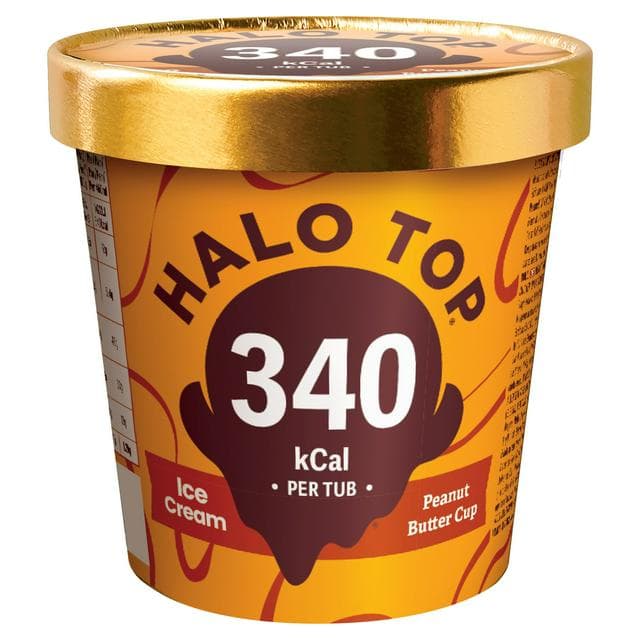Halo Top Ice Cream Peanut Butter Cup 460ml - gallery image 1