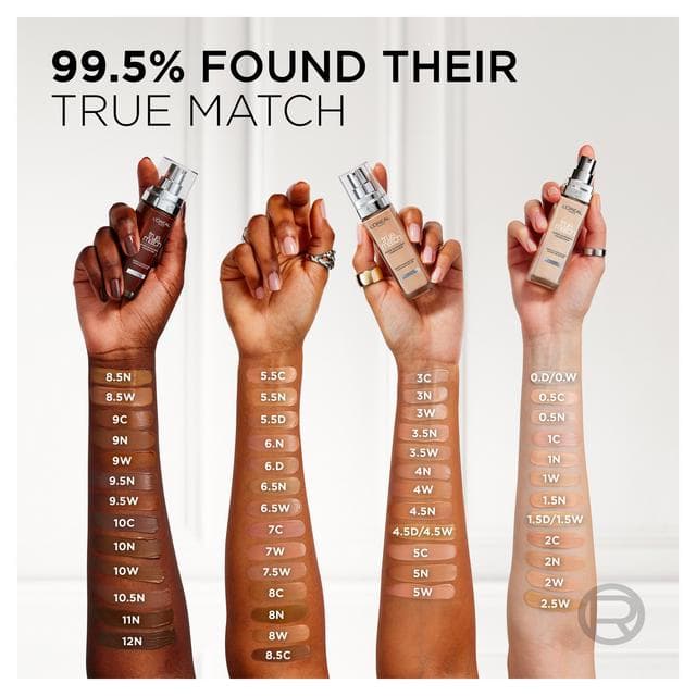 L'Oreal Paris True Match Foundation 2.N Vanilla 30ml - gallery image 3