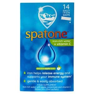 Spatone Liquid Iron Supplement with Vitamin C (14x25ml) 350ml
