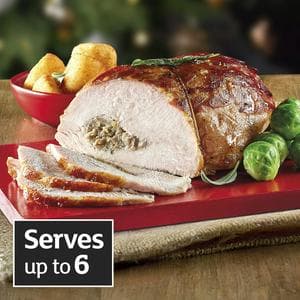 Sainsbury's Fresh British Turkey Breast Joint with Pork, Festive Fruit & Scotch Whisky Stuffing 1.4kg