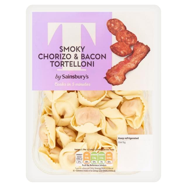 Sainsbury's Smokey Chorizo Tortelloni 300g - gallery image 1